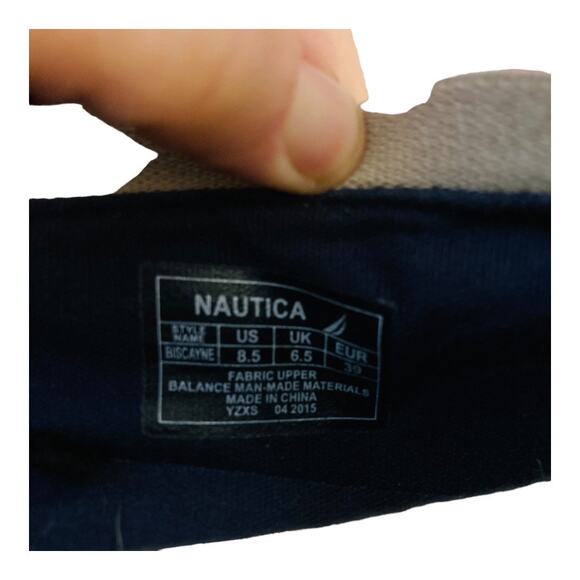 Nautica NWOT Tan Metallic Slip Ons Style Size 8.5 - Picture 8 of 10